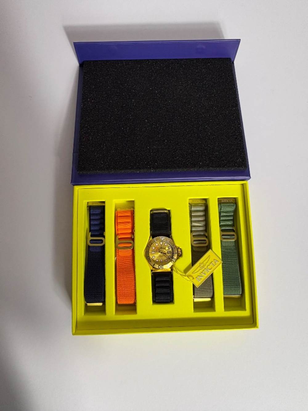Invicta Ocean Predator Special Edition Mens Watch 44mm Interchangeable 5 Straps